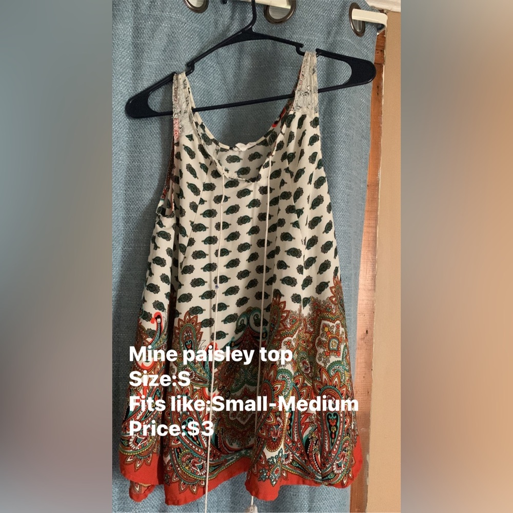 Mine paisley top
